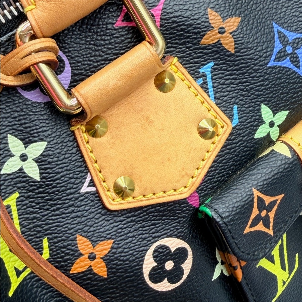 Louis Vuitton Speedy 30 Multicolor Monogram Vintage - Picture 13 of 15